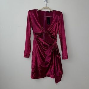 Fuchsia Evening Dress